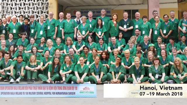 Operation Walk Ireland trip to Hanoi, Vietnam 2018